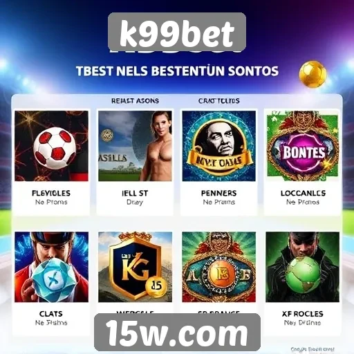 Bônus e promoções oferecidos pelo k99bet